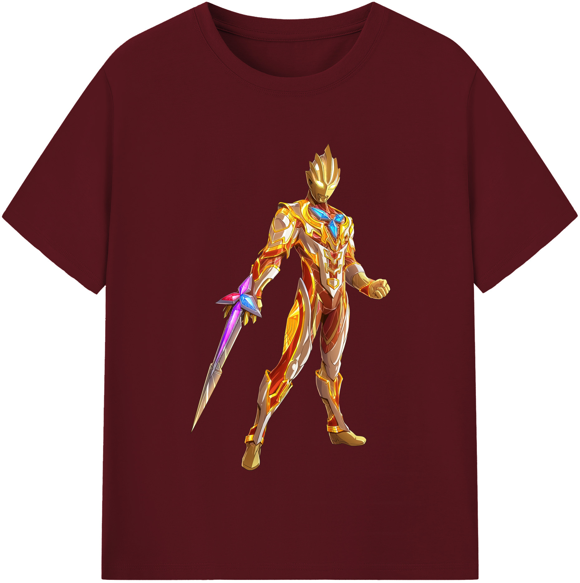 （画像用） ウルトラマン Ultraman 綿100％半袖Tシャツ（フロントプリント）